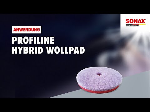 Гибридный полировальный круг SONAX PROFILINE Hybridwollpad 143 DA