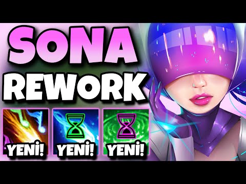 SONA MINI REWORK | TÜM YETENEKLERİN CD DÜŞÜYOR | KassadinsCreed