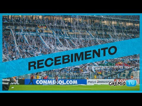 "Sensacional recebimento da torcida Tricolor l GrêmioTV" Barra: Geral do Grêmio • Club: Grêmio