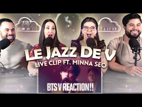 V of BTS "LE JAZZ DE V" Reaction - His vocals left us speechless!! 😳  | Couples React