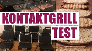 Kontaktgrill Test - 7 Geräte im Vergleich (Ciabatta, Panini, Kartoffeln, Steak)