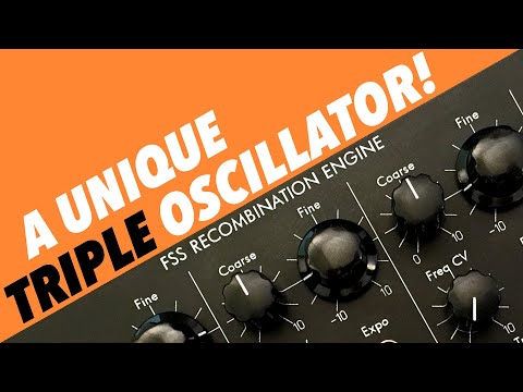 Future Sound Systems OSC2 Recombination Engine // a UNIQUE triple analogue Eurorack oscillator