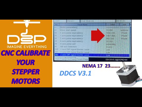 Calibrate your stepper motors on your cnc