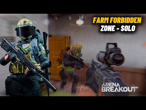 O LOOT DA FAZENDA ZONA PROIBIDA ESTÁ MUITO BOM! (SOLO VS SQUAD) ARENA BREAKOUT GLOBAL