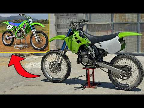 RESTAURO un KX 125 de 1990 por COMPLETO en 20 DIAS