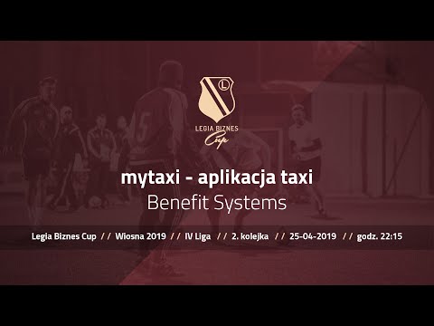 Skrót spotkania mytaxi - aplikacja taxi - Benefit Systems ( Legia Biznes Cup Wiosna 2019 )