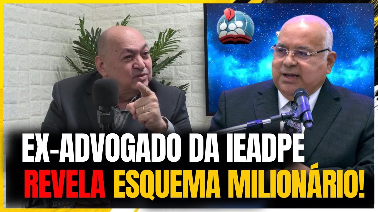 FOI DESCOBERTO! DR. LUIZ MIGUEL REVELOU ESQUEMA PASTOR AILTON JOSÉ ALVES ESCONDEU DA IGREJA IEADPE