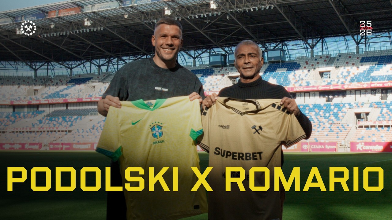 PODOLSKI & ROMARIO | World Champions collaboration!