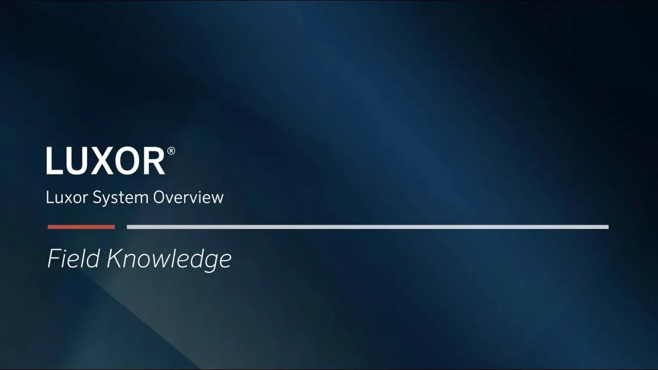 Luxor System Overview - FX Luminaire