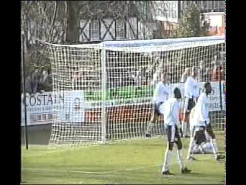 aldershot town fc 2 hampton & richmond boro 2 ryman premier 2000.01 season