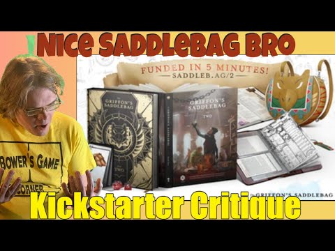 The Griffon's Saddlebag: Book 2 - Kickstarter Critique Review