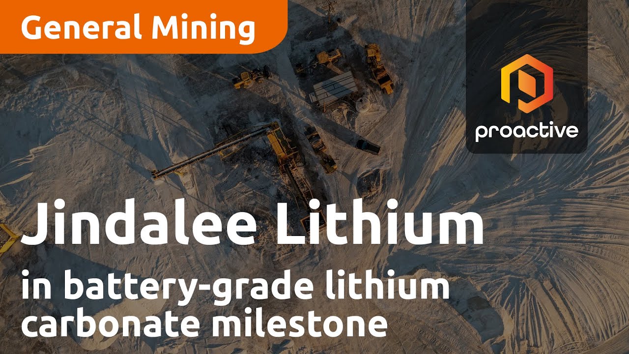 Jindalee Lithium in battery-grade lithium carbonate milestone at McDermitt