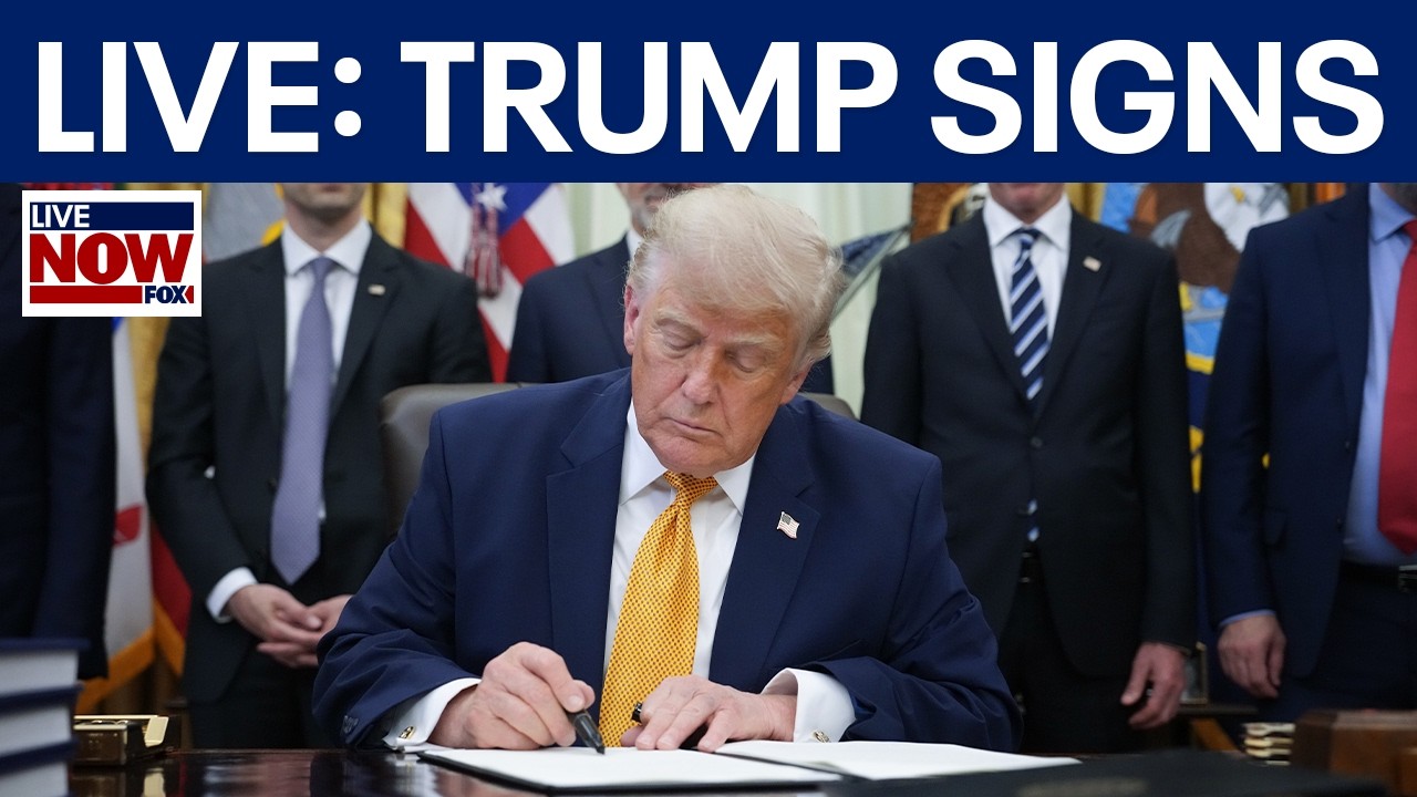 LIVE SOON: Trump signs 21st century Road to Housing Act 12PM ET