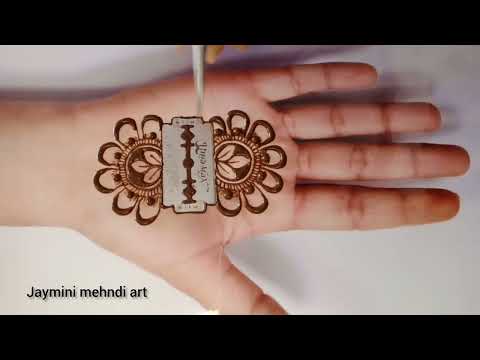 easy full front hand mehndi designs/simple mehndi designs/new mehndi designs 2024#mehndi#hennaartist
