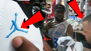 HE TRIED TO SELL ME FAKE JORDANS FOR $400 DOLLARS! EXPOSED!