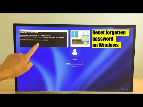 Reset Windows 11/10 password on bitlocker encrypted drive