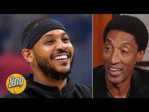 Scottie Pippen is happy Carmelo Anthony is back in the league | The Jump