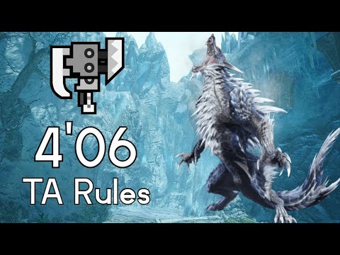 [MHR: Sunbreak PC] MR★4 Lunagaron Switch Axe solo TA Rules 4'06 | ルナガロン スラッシュアックス TA wiki