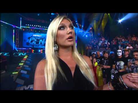 Austin Aries Confronts Brooke Hogan About Bully Ray - Nov 22, 2012