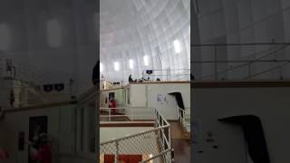 preview picture of video 'Inside the dome of the AAT telescope at Siding Springs observatory. Near Coonabarabran NSW Australi'
