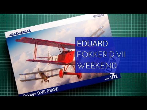 Eduard 1/72 Fokker D.VII (OAW) Weekend (7407) Review