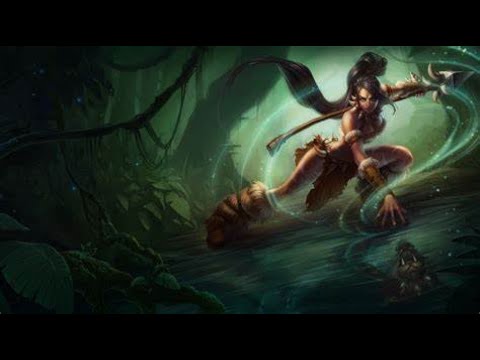 Stomping low masters on Nidalee - 1v9 from Level 1