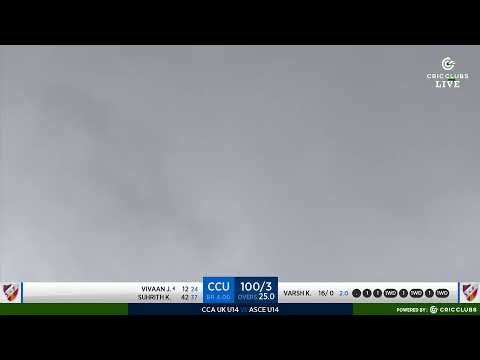 2023 CCA UK Tour - CCA UK U14 Vs ASCE U14