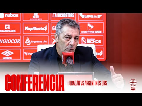 Conferencia de Prensa vs Argentinos Jrs.