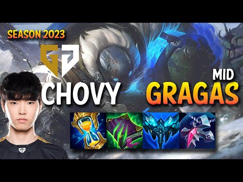 GEN Chovy GRAGAS vs RIVEN Mid - KR Ranked