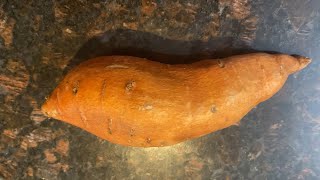 Microwave Baked Sweet Potato Recipe - How To Cook A Sweet Potato In A Microwave - So Easy! 🍠👍
