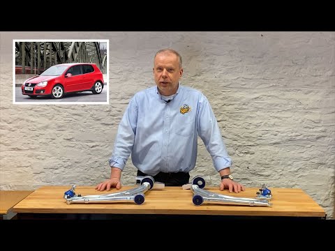 SuperPro Aloy Arms for the VW Golf Mk5 and MK6 Platform Cars