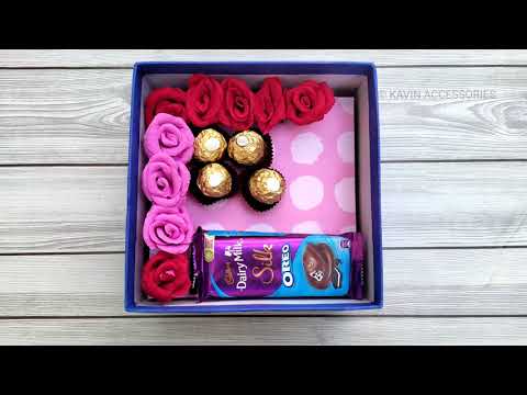 ❇️How to Arrange Ferrero Rocher Chocolate Box | Anniversary Hamper | Kavin Accessories❇️