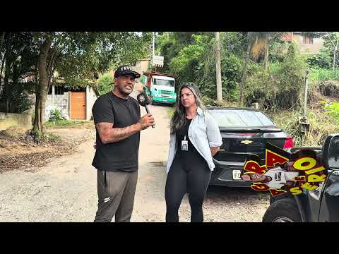 ENGENHEIRA  PAOLA FALA SOBRE O INÍCIO DA PAVIMENTAÇÃO NA SUBIDA DO RETORNO NO BAIRRO DA CONCEIÇÃO
