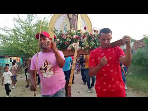 Procesión Virgen del carmen// San Cristóbal Bolívar 🇨🇴