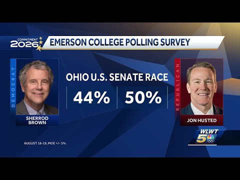New poll shows Jon Husted leading Sherrod Brown in 2026 Ohio U.S. Senate race