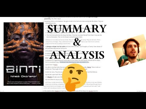 Summary and analysis of BINTI (Nnedi Okorafor)