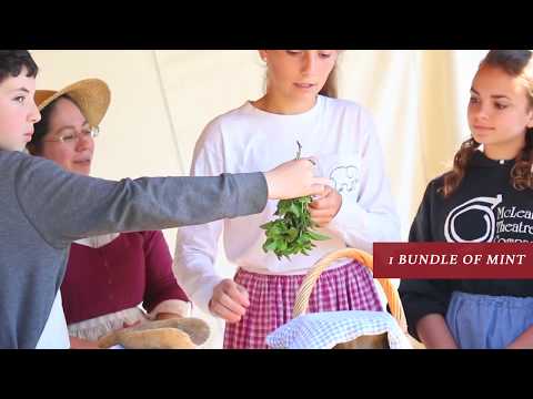 Try one of Martha Washington's favorite dishes: Peas...