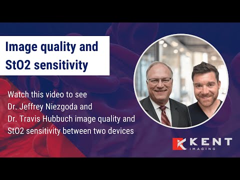 Comparing StO2 data output and image quality on SnapshotNIR and a test device