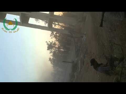 التصدي لقوات النظام على جبهة مورك في ريف حماة من قبل اللواء السابع قوات خاصة