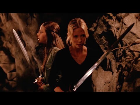 AllSpuffyScenes 6x22 Buffy & Dawn vs Earth Demons