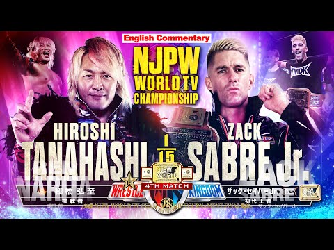 FULL MATCH! Zack Sabre Jr. vs Hiroshi Tanahashi｜NJPW WORLD TV CHAMPIONSHIP MATCH｜#njwk18 1/4/24