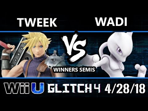 Glitch 4 - P1 | Tweek (Cloud, Donkey Kong) Vs. WaDi (Mewtwo, Rob) - Wii U Singles Winners Semis