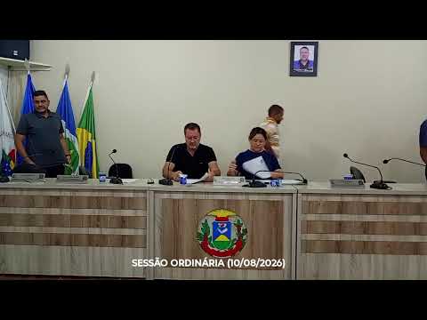 Sessão Ordinária (10/08/2026) - Câmara Municipal de São Pedro da Cipa-MT