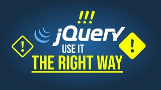 How To Link and Use jQuery | THE RIGHT WAY! | jQuery Best Practices