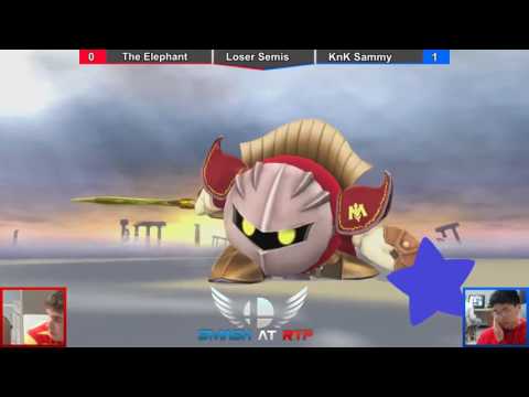 Losers Semis The Elephant (Lucas) vs KnK | Lee (Meta Knight) RTP 1-30-17