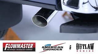 In the Garage™ with Performance Corner™: Flowmaster American Thunder® & Outlaw® Cat-Back Exhausts