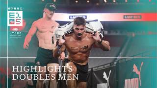 ELITE DOUBLES MEN - RACE HIGHLIGHTS | F45 HYROX AMERICAS CHAMPIONSHIPS