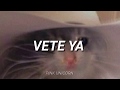 「Vete Ya | Valentín Elizalde | Letra」