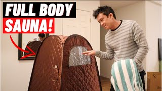 Full Body Portable Steam Sauna Unboxing and Review 2022 | Best Affordable Portable Sauna