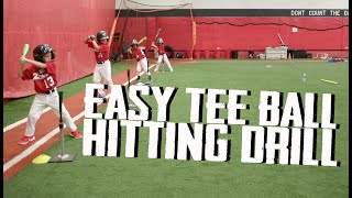 Easy T-Ball Hitting Drill